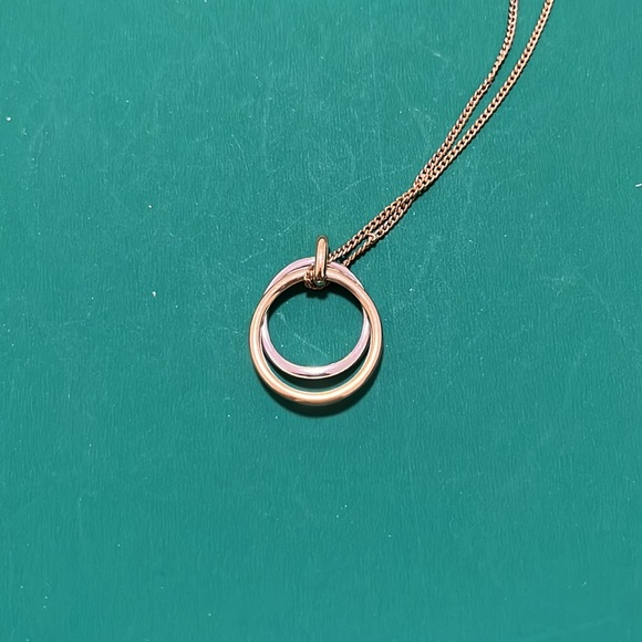 Gold Plated Sterling Silver Necklace - Picture 4 of 5